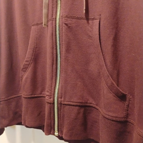 Victoria’s Secret Matching Track Suit Hoodie Pants Plum Purple Size S - Picture 4 of 12